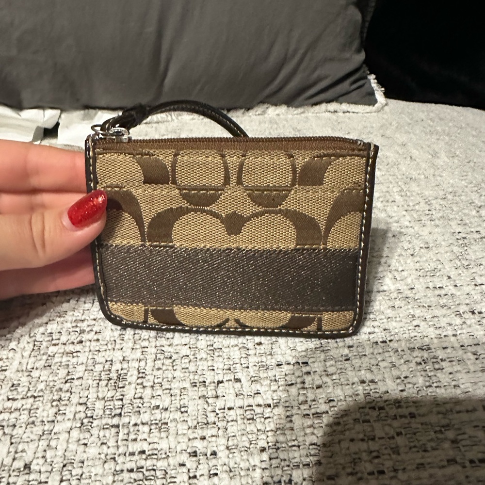 coach ID card holder